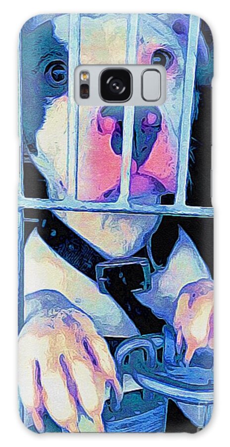 Locked Up Galaxy S8 Case featuring the digital art Locked Up by Kathy Tarochione