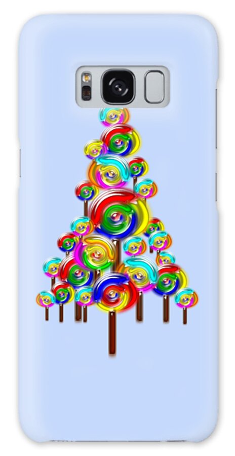 Interior Galaxy S8 Case featuring the digital art Lollipop Tree by Anastasiya Malakhova