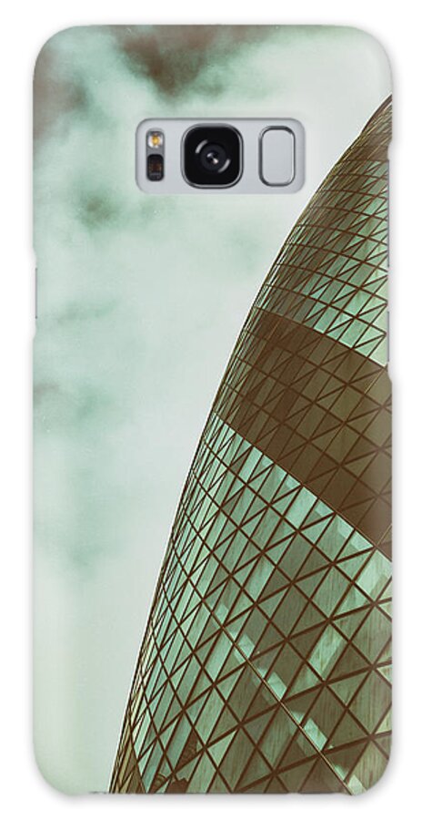 London Galaxy Case featuring the photograph London Gherkin by Martin Newman