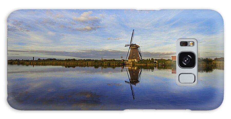 Lone Windmill Galaxy Case featuring the photograph Lone Windmill by Chad Dutson