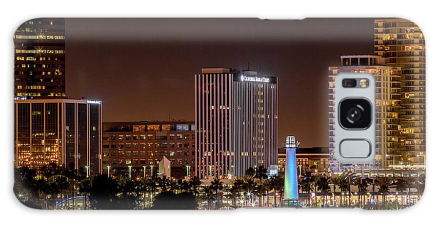 Rainbow Lagoon Galaxy Case featuring the photograph Long Beach A Chip in Time color by Denise Dube