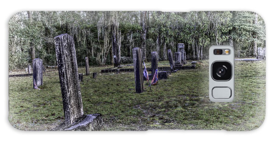 Cemetery Galaxy Case featuring the photograph Long Gone by Harry B Brown