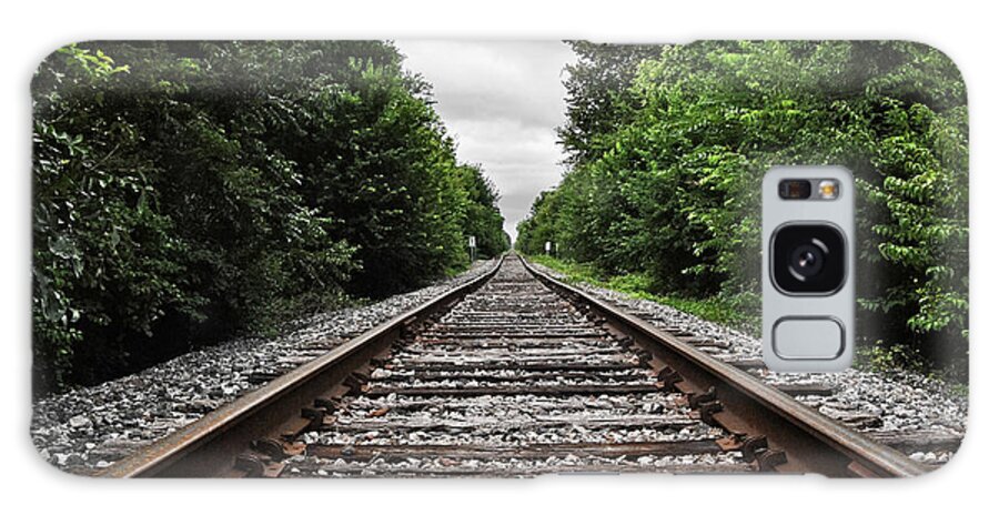 Railroad Galaxy Case featuring the photograph Long Walk Home by Nathan Little