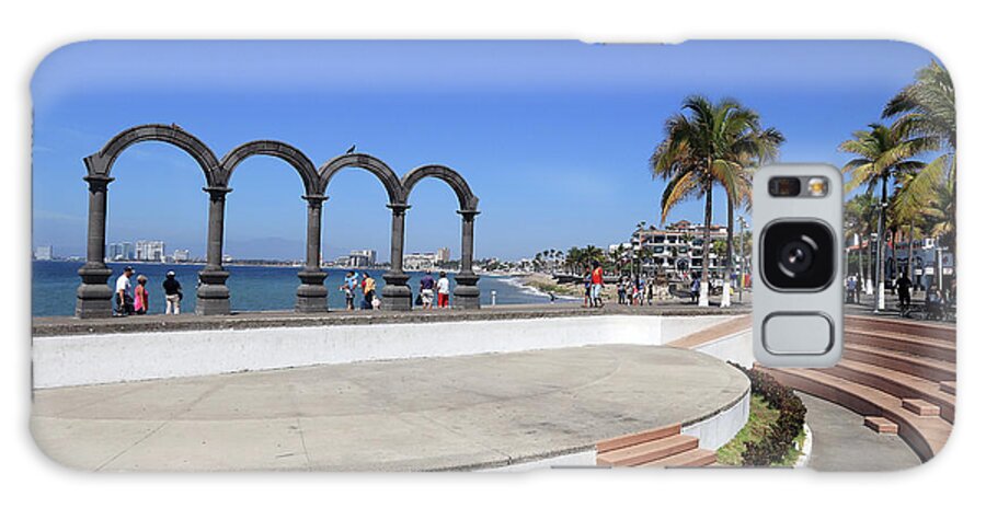 Arches Galaxy Case featuring the photograph Los Arcos Amphitheater by Teresa Zieba
