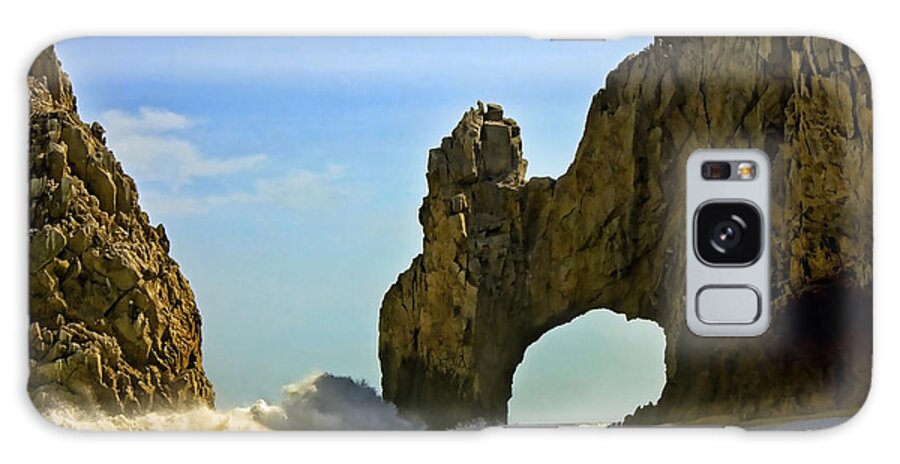 Los Galaxy Case featuring the photograph Los Arcos Waves by Randy Wehner