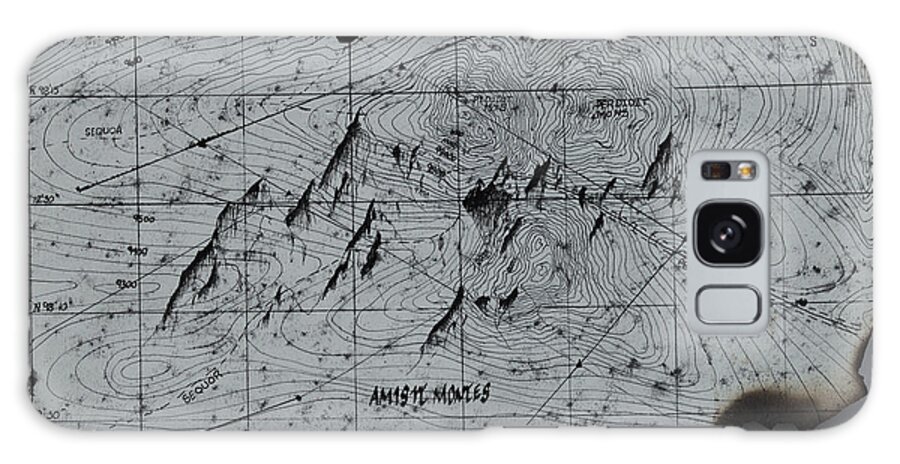 Mountain Galaxy Case featuring the drawing Lost Mountain by Gregory Lee