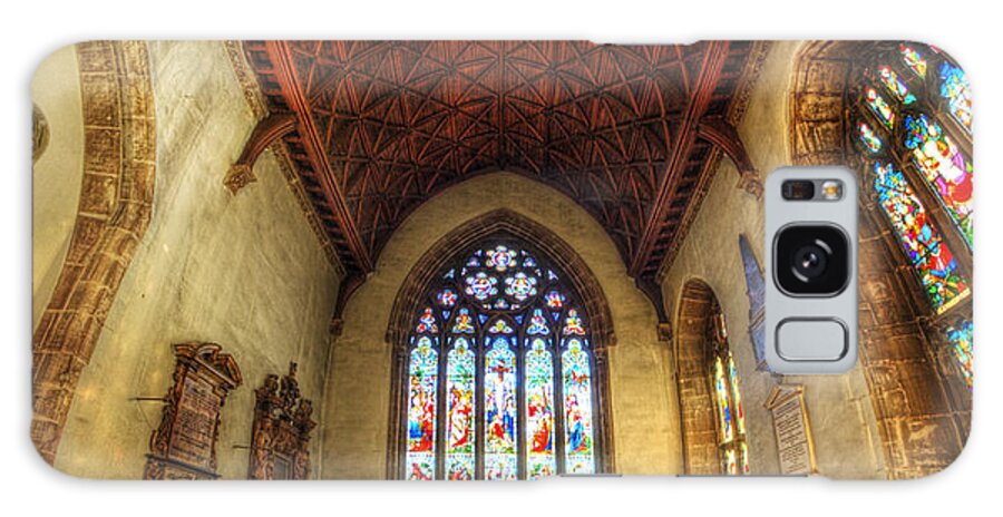Yhun Suarez Galaxy Case featuring the photograph Loughborough Church - Altar Vertorama by Yhun Suarez