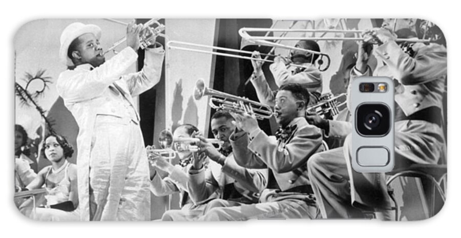Louis Armstrong Galaxy Case featuring the photograph Louis Armstrong by American School