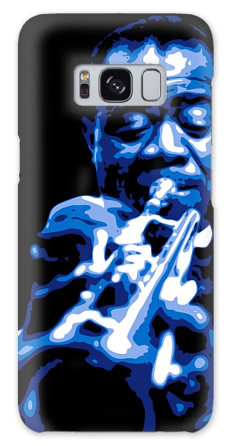 Louis Armstrong Galaxy Case featuring the digital art Louis Armstrong by DB Artist