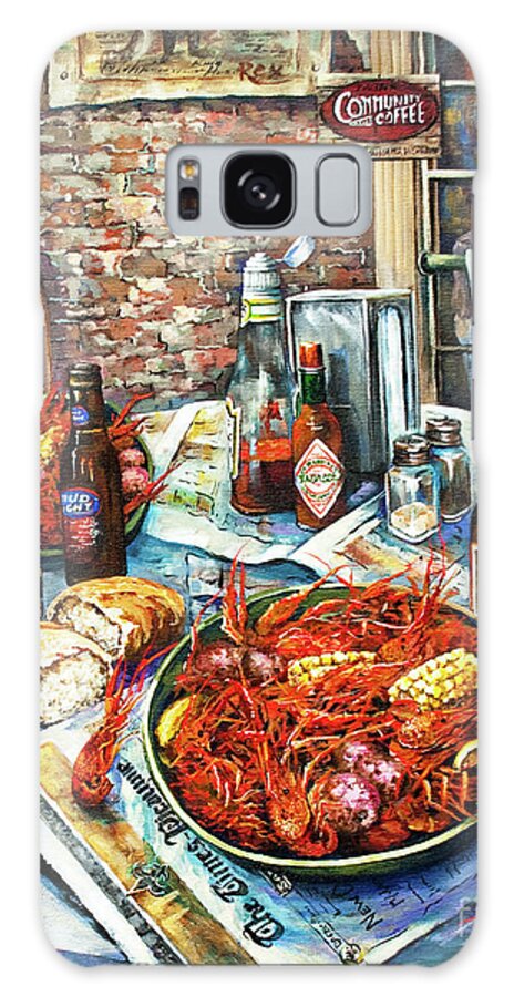 New Orleans Art Galaxy Case featuring the painting Louisiana Saturday Night by Dianne Parks