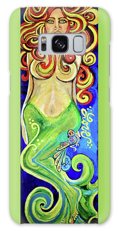 Lisa Brough Galaxy S8 Case featuring the painting Love by Laurette Escobar