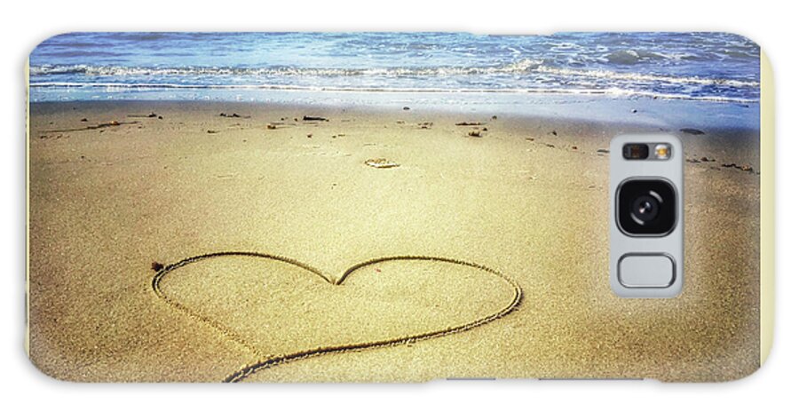 Heart Galaxy S8 Case featuring the photograph Love of the Ocean by Dianna Lynn Walker