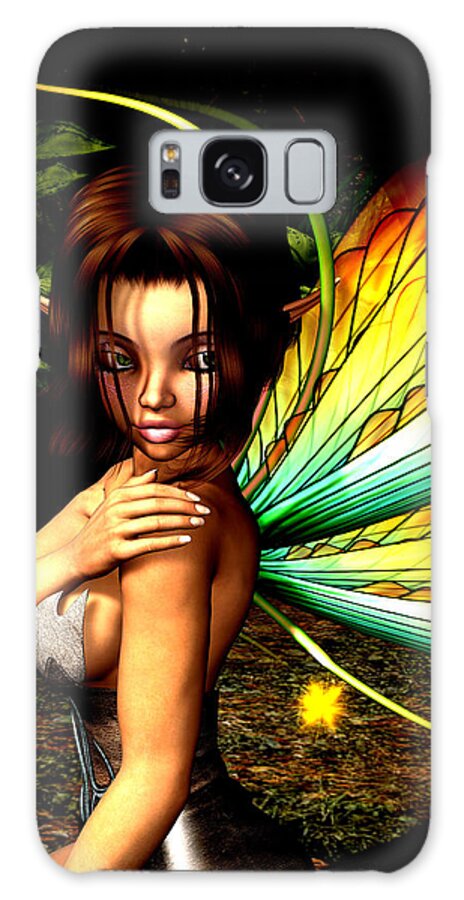 3d Galaxy Case featuring the digital art Love Pixie 1 by Alexander Butler