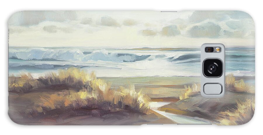 Ocean Galaxy Case featuring the painting Low Tide by Steve Henderson