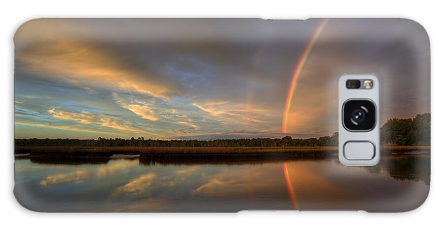 Rainbow Galaxy Case featuring the photograph Lowcountry Rainbow by Douglas Berry