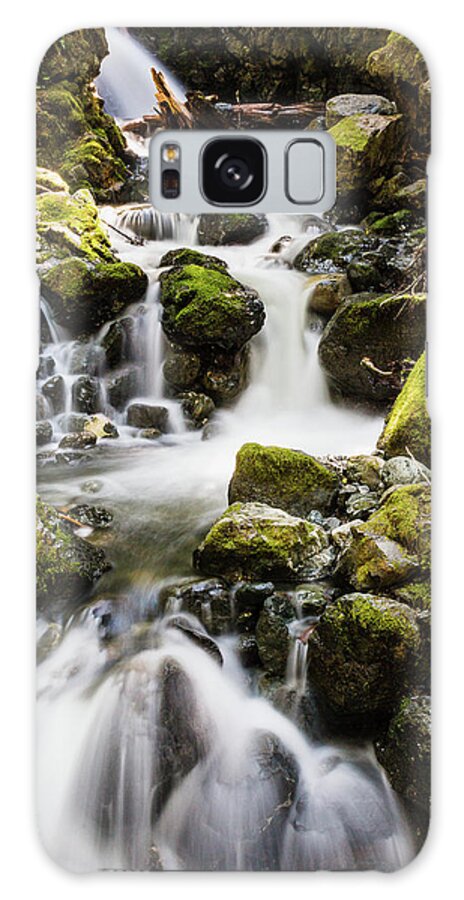Landscapes Galaxy Case featuring the photograph Lower Lupin Falls  by Claude Dalley