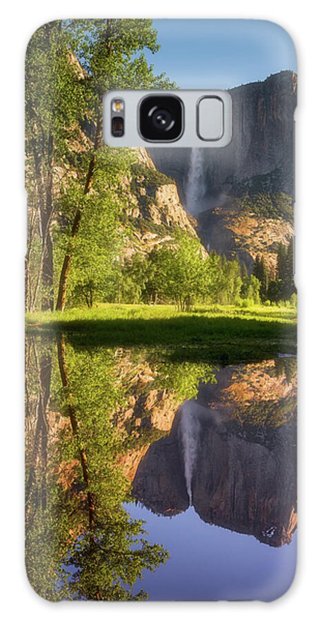 National Park Galaxy Case featuring the photograph Lower Yosemite Morning by Darren White