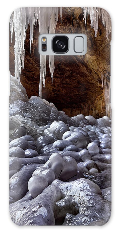 2015 Galaxy Case featuring the photograph Lumpy Ice by Robert Charity
