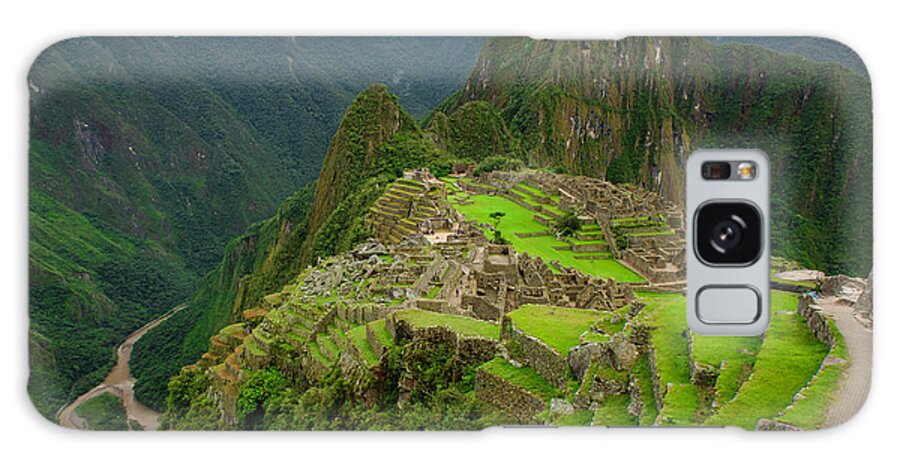 Peru Galaxy Case featuring the photograph Machu Picchu #2 by John Roach