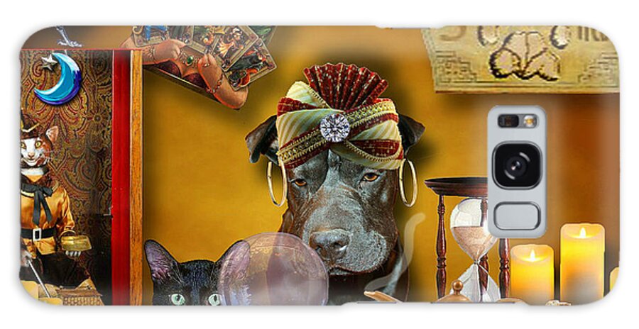 Dog Galaxy Case featuring the digital art Madam Raisin by Terry Burgess
