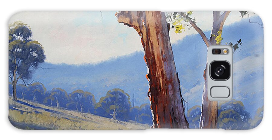 Gum Tree Galaxy Case featuring the painting Magestic Gum Tumut by Graham Gercken