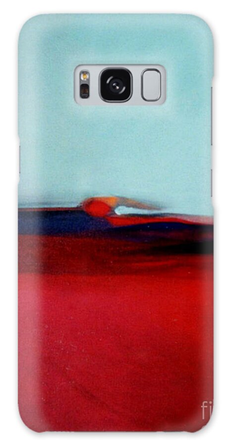 Abstract Expressionism Galaxy Case featuring the painting Magic Mark R by Marlene Burns