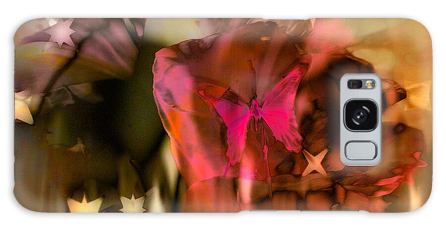 Abstract Galaxy Case featuring the photograph Magical Wonderland by Gerlinde Keating