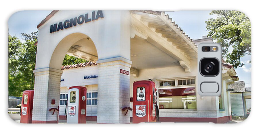 Magnolia Galaxy Case featuring the photograph Magnolia Gas - Little Rock by Stephen Stookey