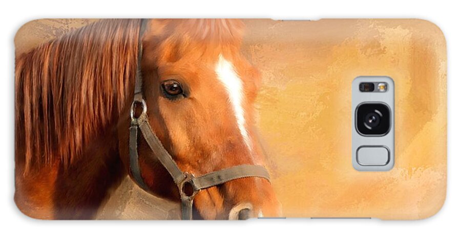 Horse Galaxy Case featuring the photograph Majestic Beauty by Mary Timman