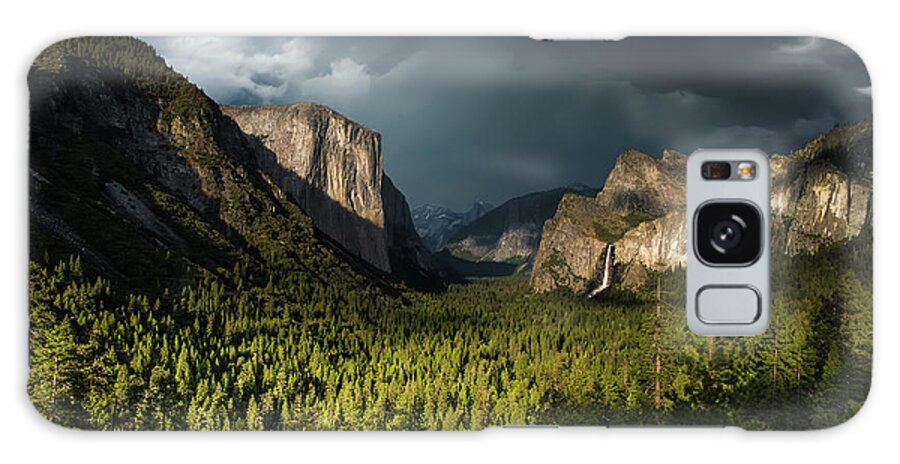 Yosemite Galaxy Case featuring the photograph Majestic Yosemite National Park by Larry Marshall