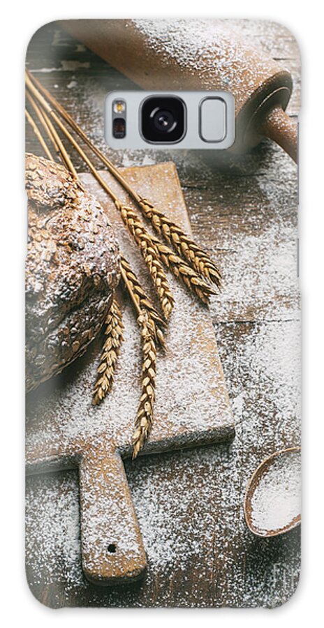Bread Galaxy Case featuring the photograph Making homemade bread by Jelena Jovanovic