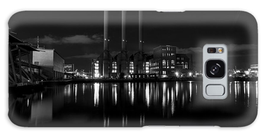 Andrew Pacheco Galaxy Case featuring the photograph Manchester Street Power Station by Andrew Pacheco
