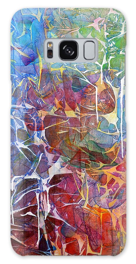 Abstract Galaxy Case featuring the painting Manna by Arlissa Vaughn