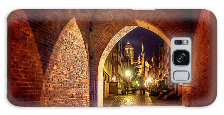 Mariacka Galaxy Case featuring the photograph Mariacka By Night by Carol Japp