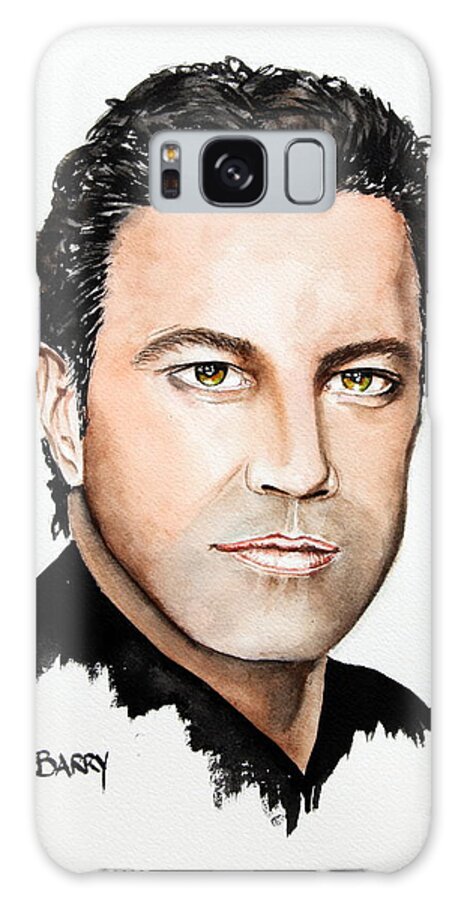 Greek Galaxy Case featuring the painting Mario Frangoulis by Maria Barry