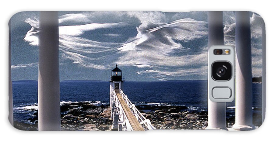 Lighthouses Galaxy Case featuring the photograph Marshall Point Lighthouse Maine by Skip Willits