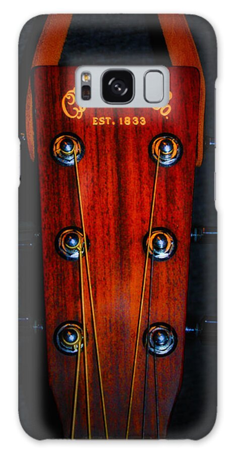 Martin Galaxy Case featuring the photograph Martin and Co. Headstock by Bill Cannon