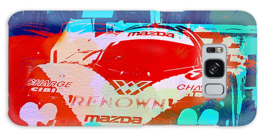Mazda Galaxy Case featuring the painting Mazda Le Mans by Naxart Studio