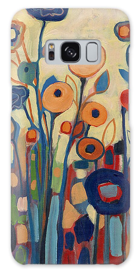  Galaxy Case featuring the painting Meet Me in My Garden Dreams Part B by Jennifer Lommers