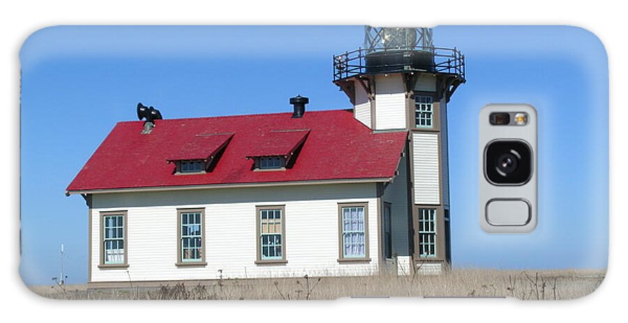 Mendocino Lighthouse Galaxy Case featuring the photograph Mendocino Lighthouse by Sandy Taylor