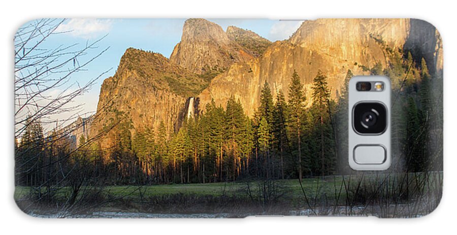 Yosemite National Park Galaxy Case featuring the photograph Merced River Yosemite color by Cheryl Del Toro