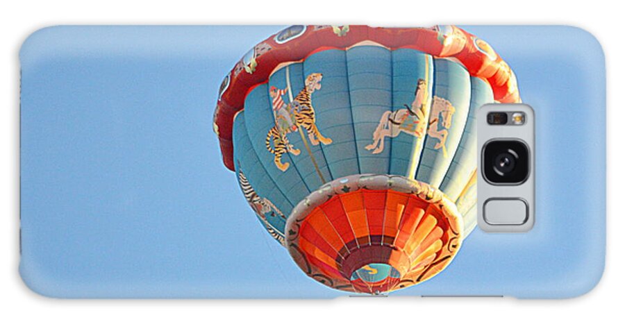 Hot Air Balloon Galaxy Case featuring the photograph Merry Go Round by AJ Schibig