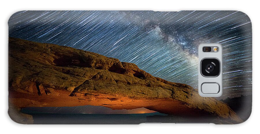 Stars Galaxy Case featuring the photograph Mesa Star Storm by Darren White