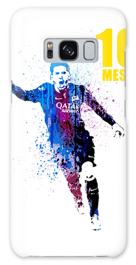 Messi Galaxy Case featuring the painting MESSI forever by Art Popop