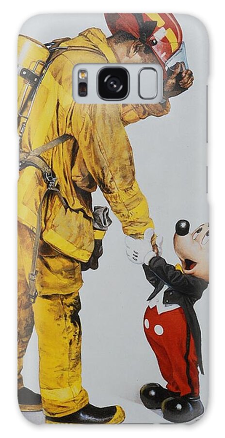 Walt Disney World Galaxy Case featuring the photograph Mickey And The Bravest by Rob Hans