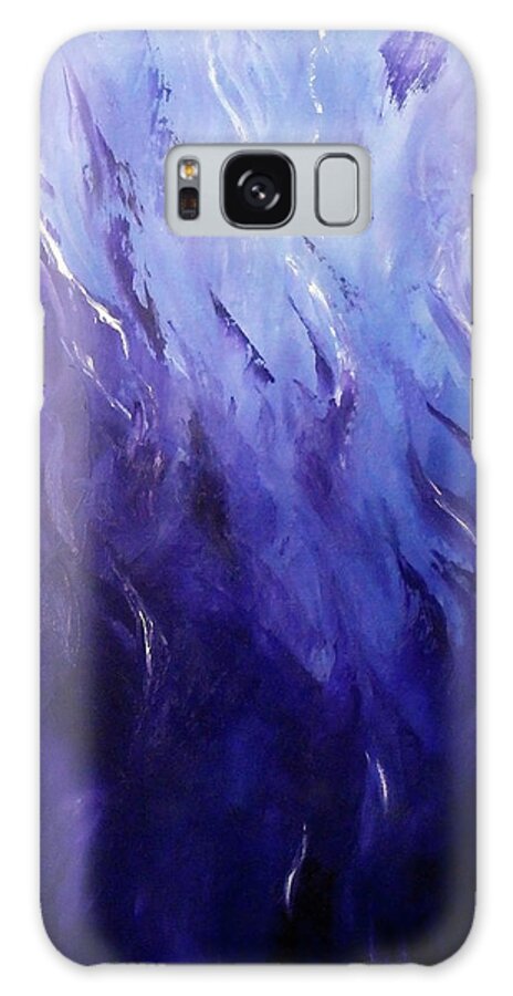Painting Galaxy Case featuring the painting Midnight Passion 1 by Johanna Hurmerinta