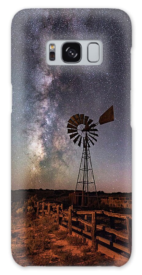 Moab Galaxy Case featuring the photograph Milky Way at Dubinky Well by Dan Norris