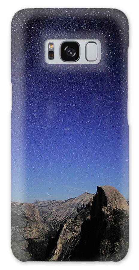 Milky Way Galaxy Case featuring the photograph Milky Way Over Half Dome by Rick Berk