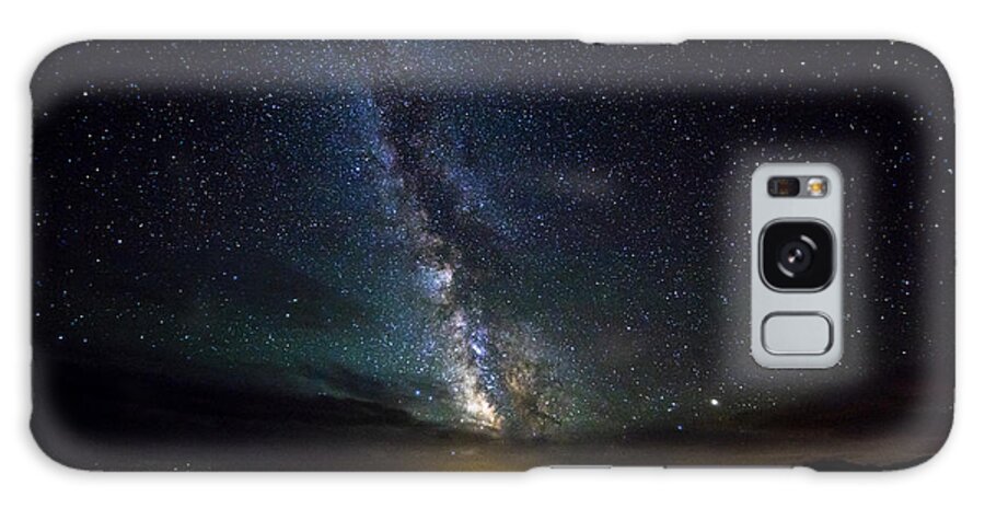 Milky Way Galaxy Case featuring the photograph Milky Way over the Grand Tetons by Josh Bryant