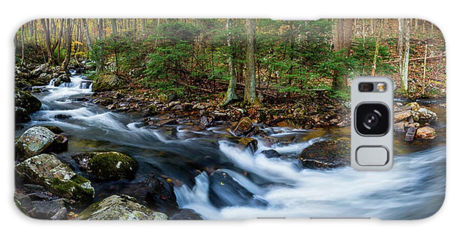Landscape Galaxy Case featuring the photograph Mill Creek in Fall #2 by Joe Shrader